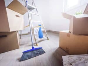 come pulire casa dopo un trasloco
